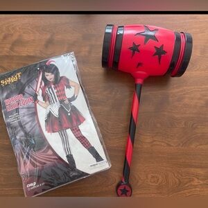 **Like New** Horror Harlequin Child’s Med (8/10) Full Costumes + Mallet